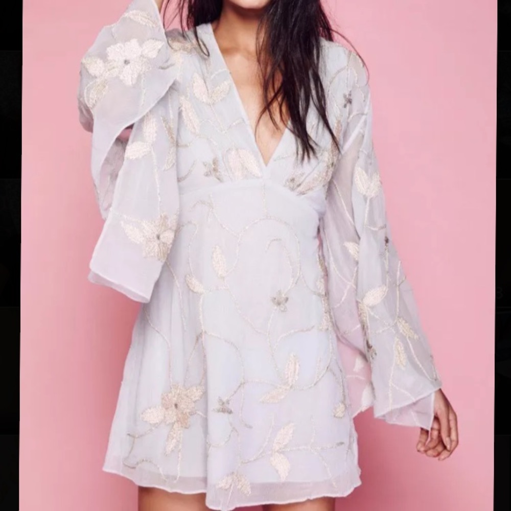 Free People Take a Chance Mini dress